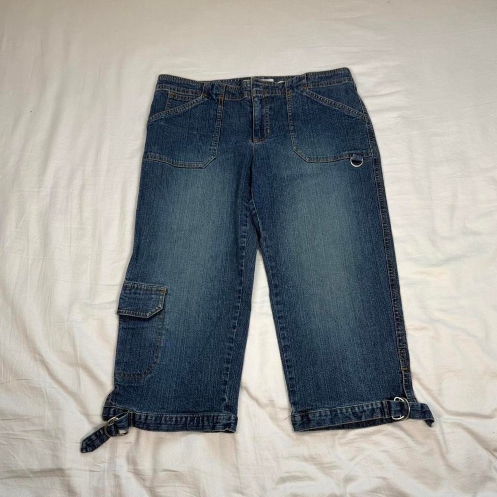 Vintage 2003 y2k Old Navy denim capri jeans
